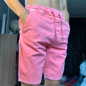 Salmon Stretch Hollister Shorts